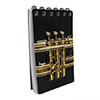 3d music notepad trumpet