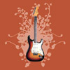 Guitar Magnet Card