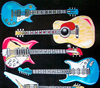 Guitar Fleece Blanket 