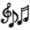 music notes 3 pack