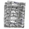 Music Notes Scarf - White 