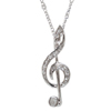 Treble Clef Necklace